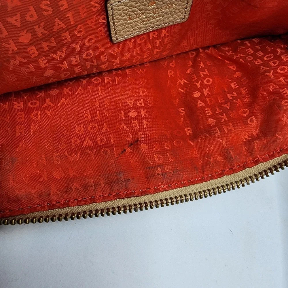 Kate Spade Purse‎ Mansfield Mariana Leather Crossbody Beige